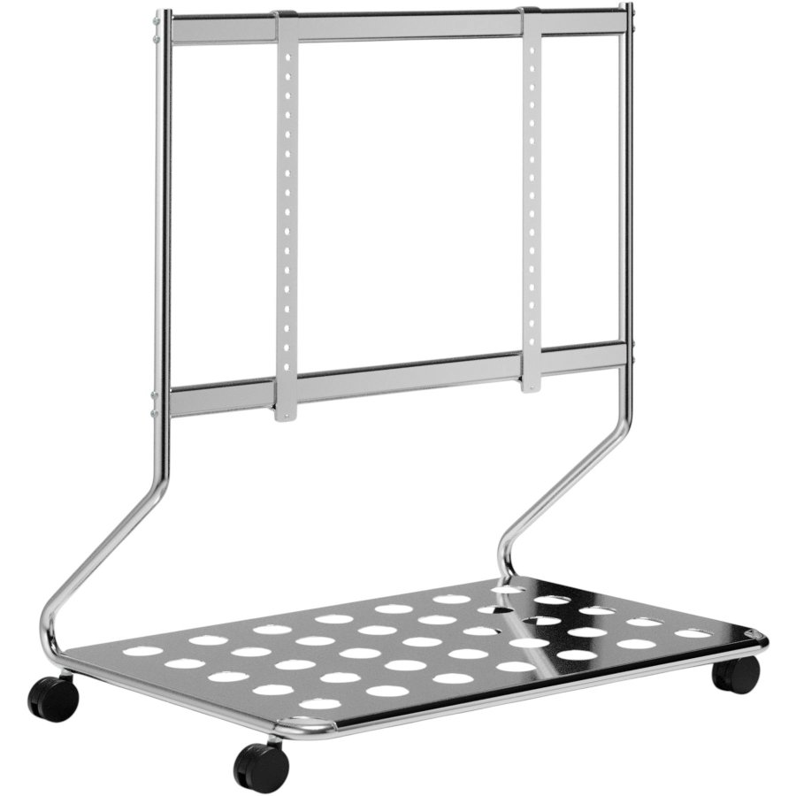 Pedestal Disco TV-Stander H93 cm, Chrome